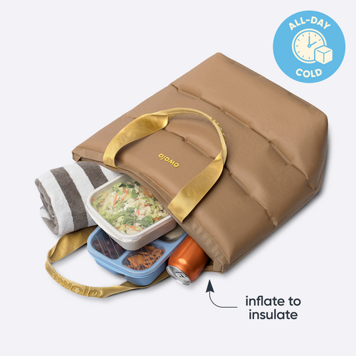 The Puffer Insulated Tote Sahara - foto 3
