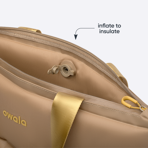 The Puffer Insulated Tote Sahara - foto 6