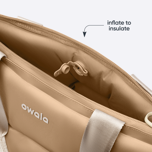 The Puffer Mini Insulated Tote Beige Babe - foto 5